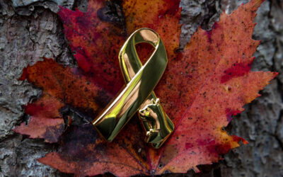 The Peterborough Humane Society honours wartime contributions of animals with commemorative pins