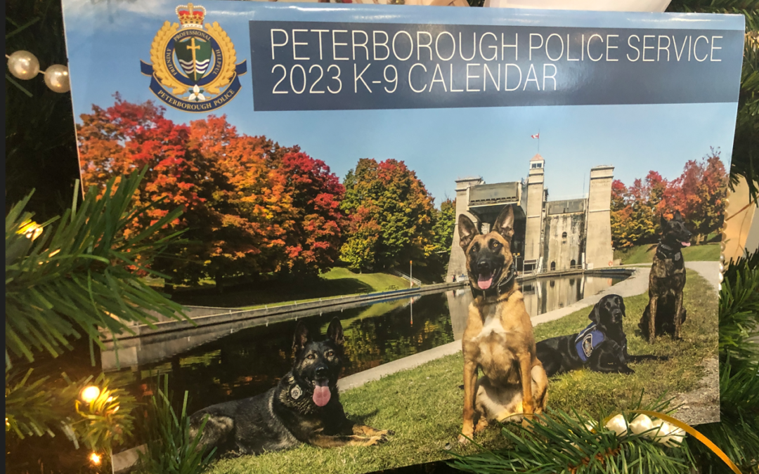 Peterborough Police Service reveals first K9 Calendar