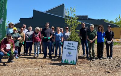 Tree Canada, LCBO and Otonabee Conservation work together to enhance habitat at the new Peterborough Animal Care Centre