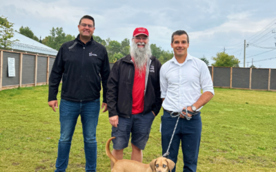 Peterborough Humane Society Officially Opens Off-Leash Dog Park